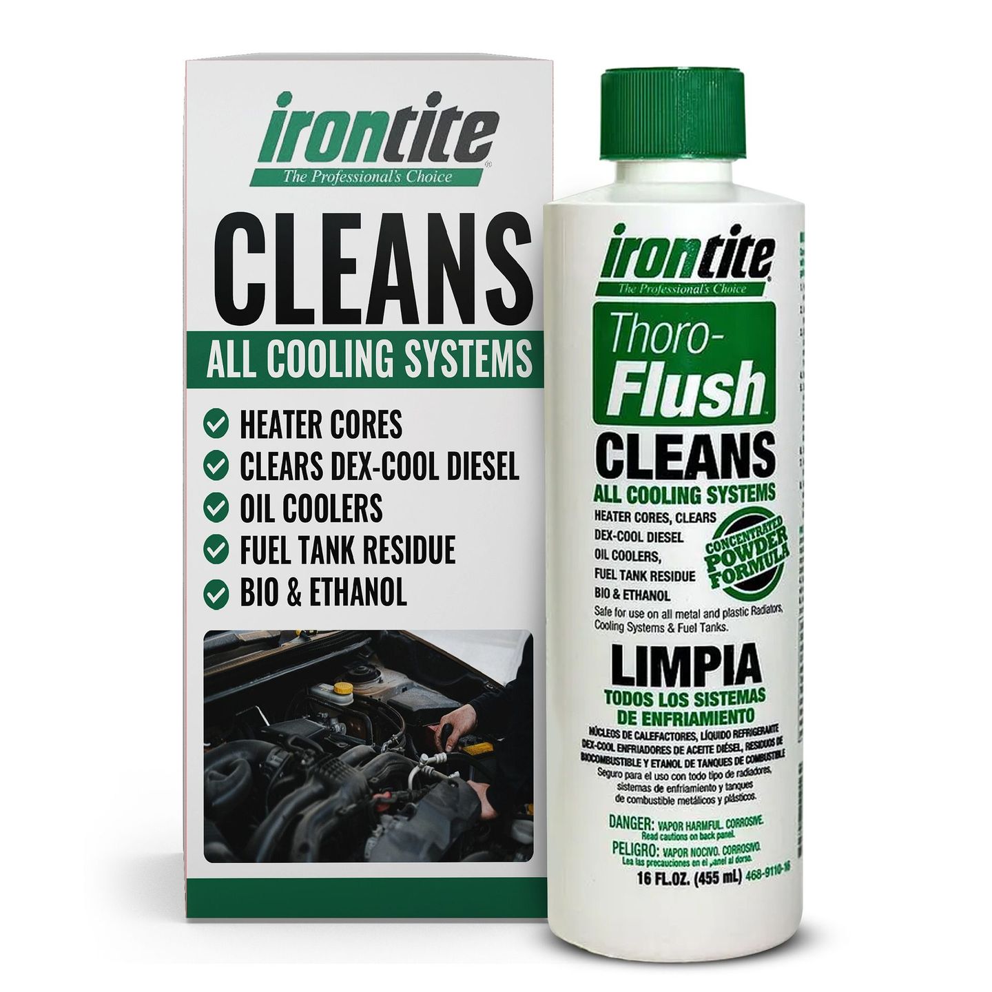 Cleaner Central Heating Chemical Flush Cost Irontite Thoro-Flush