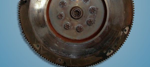Old Cummins Flywheel