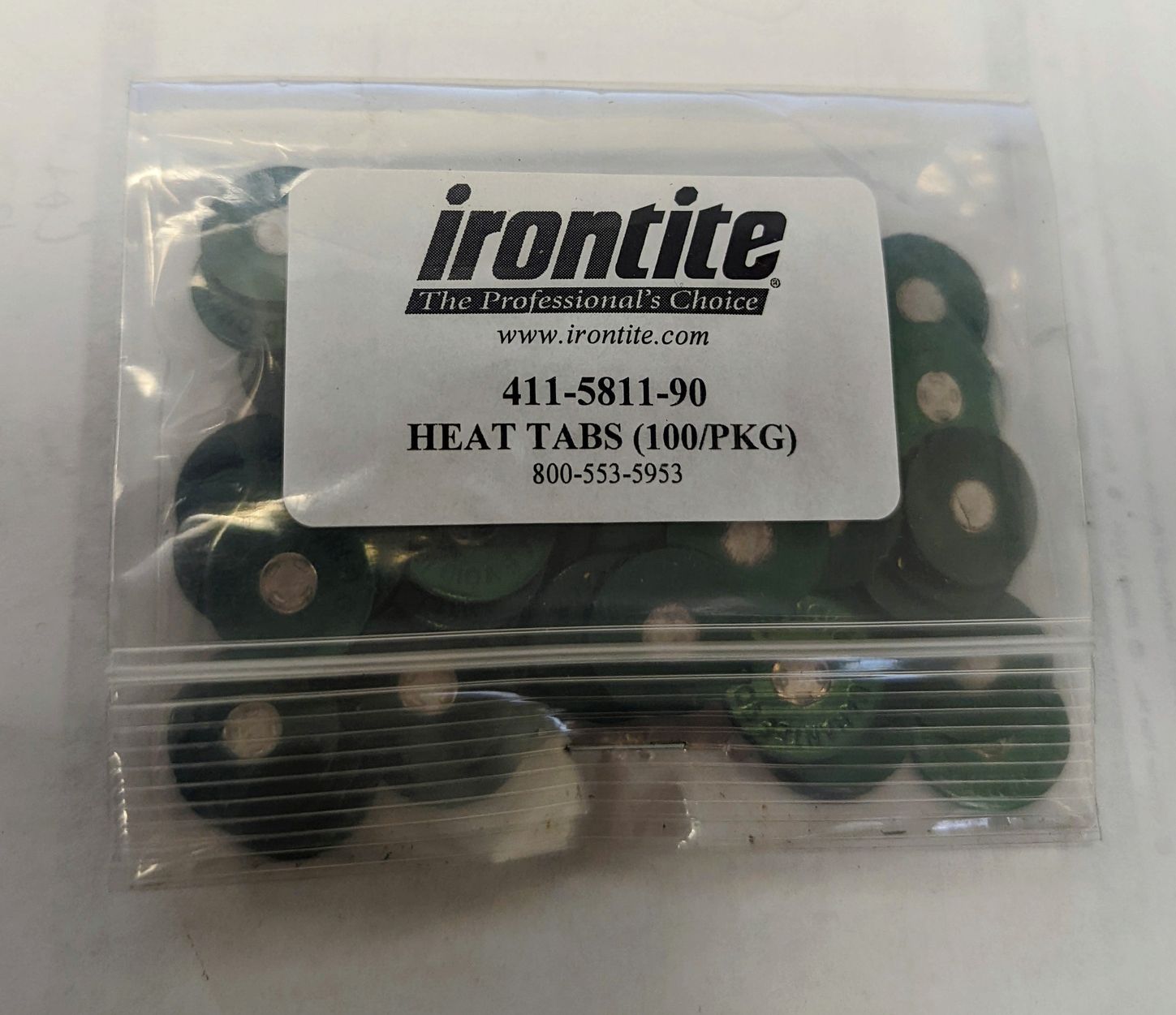 LoTemp Heat Tabs (Pack of 100) Alloy flows at 220235 degrees F